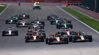 Sprint start Belgium