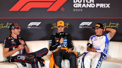 Top 3 Presser race Zandvoort