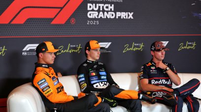 Top 3 Q presser Zandvoort