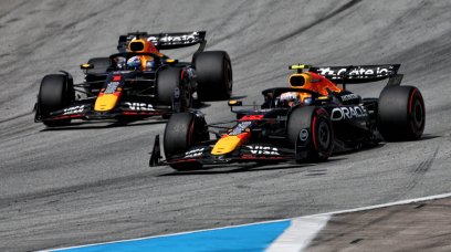 Verstappen Tsunoda Spain