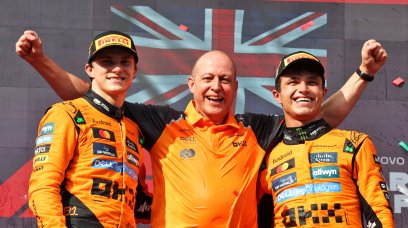 McLaren win Hungary Norris Piastri