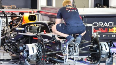 Red Bull pitbox
