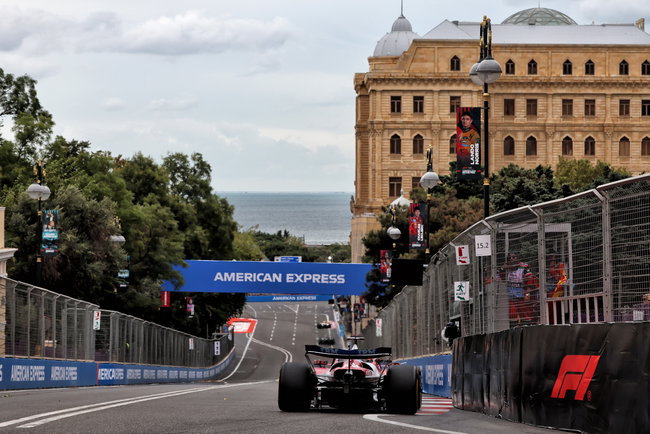 Motor Racing - Formula One World Championship - Azerbaijan Grand Prix - Race Day - Baku, Azerbaijan