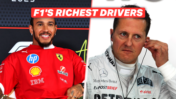 Top five richest drivers in F1 history