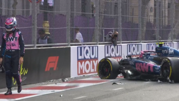 Colapinto blundert met flinke crash onder geel