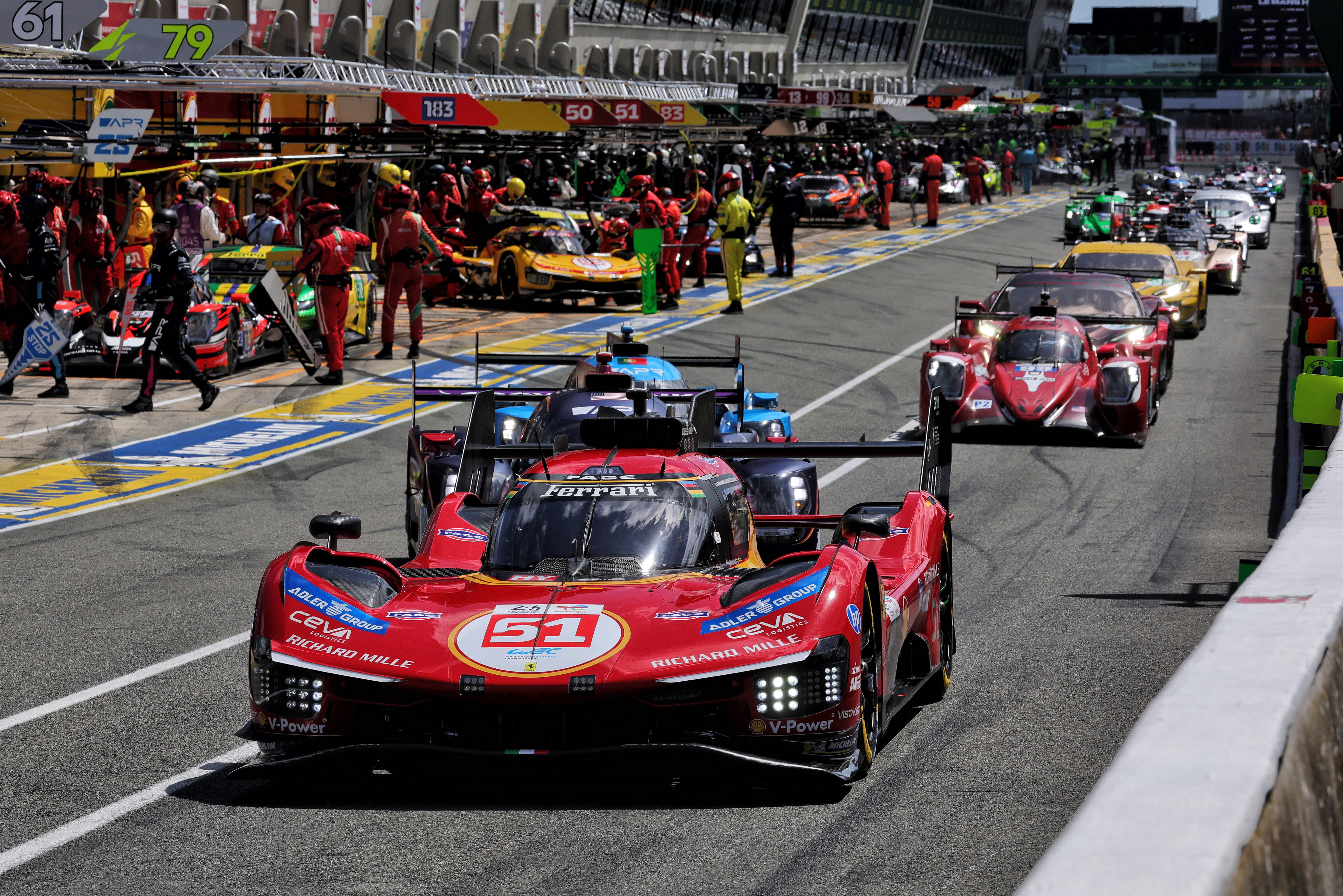 Ferrari Le Mans prologue
