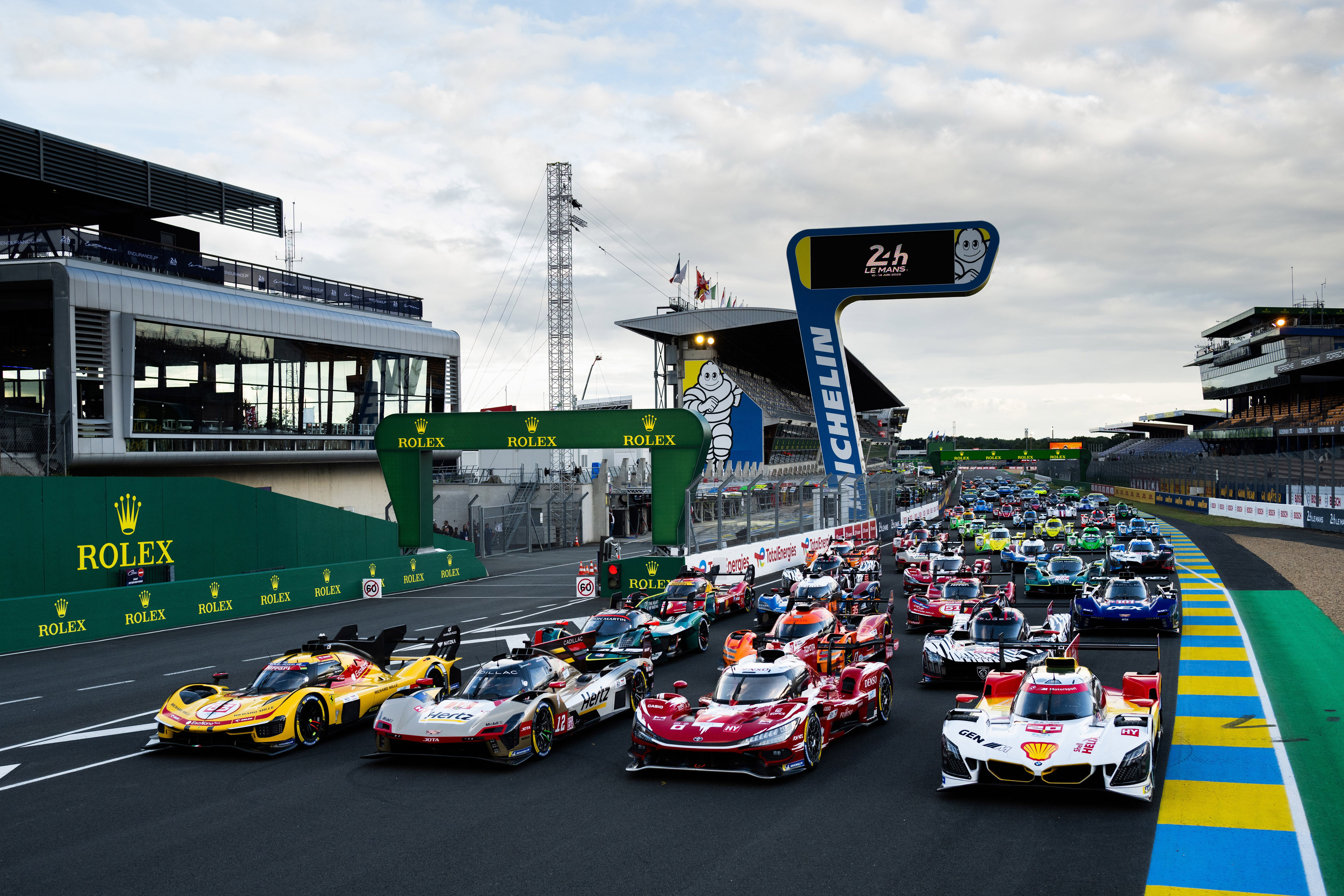 Le Mans grid