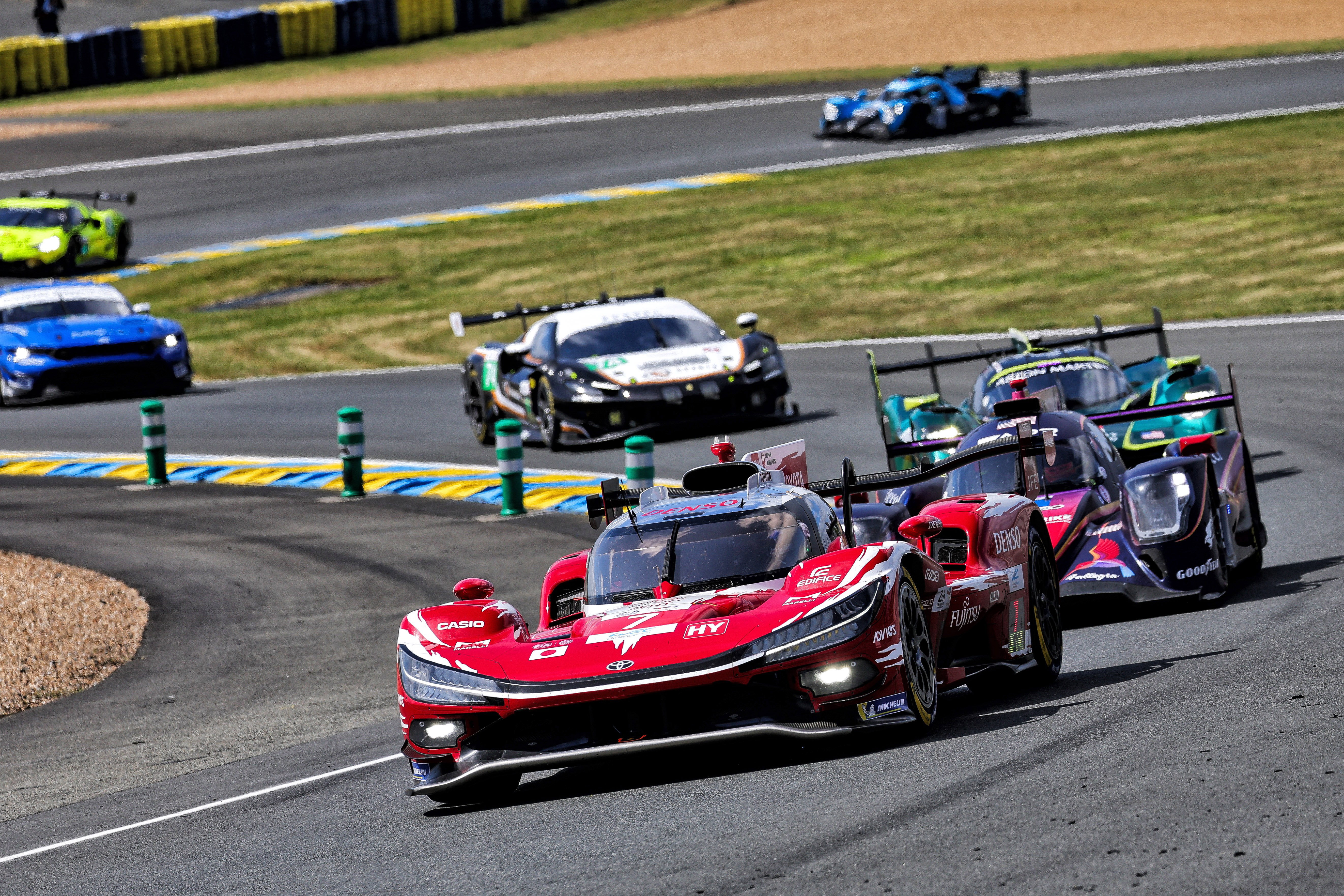 Toyota Le Mans practice