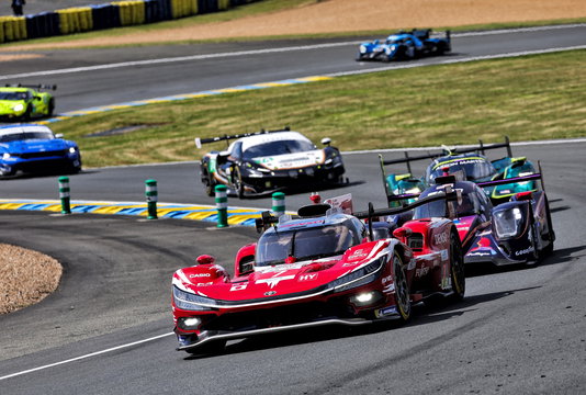 Toyota Le Mans practice