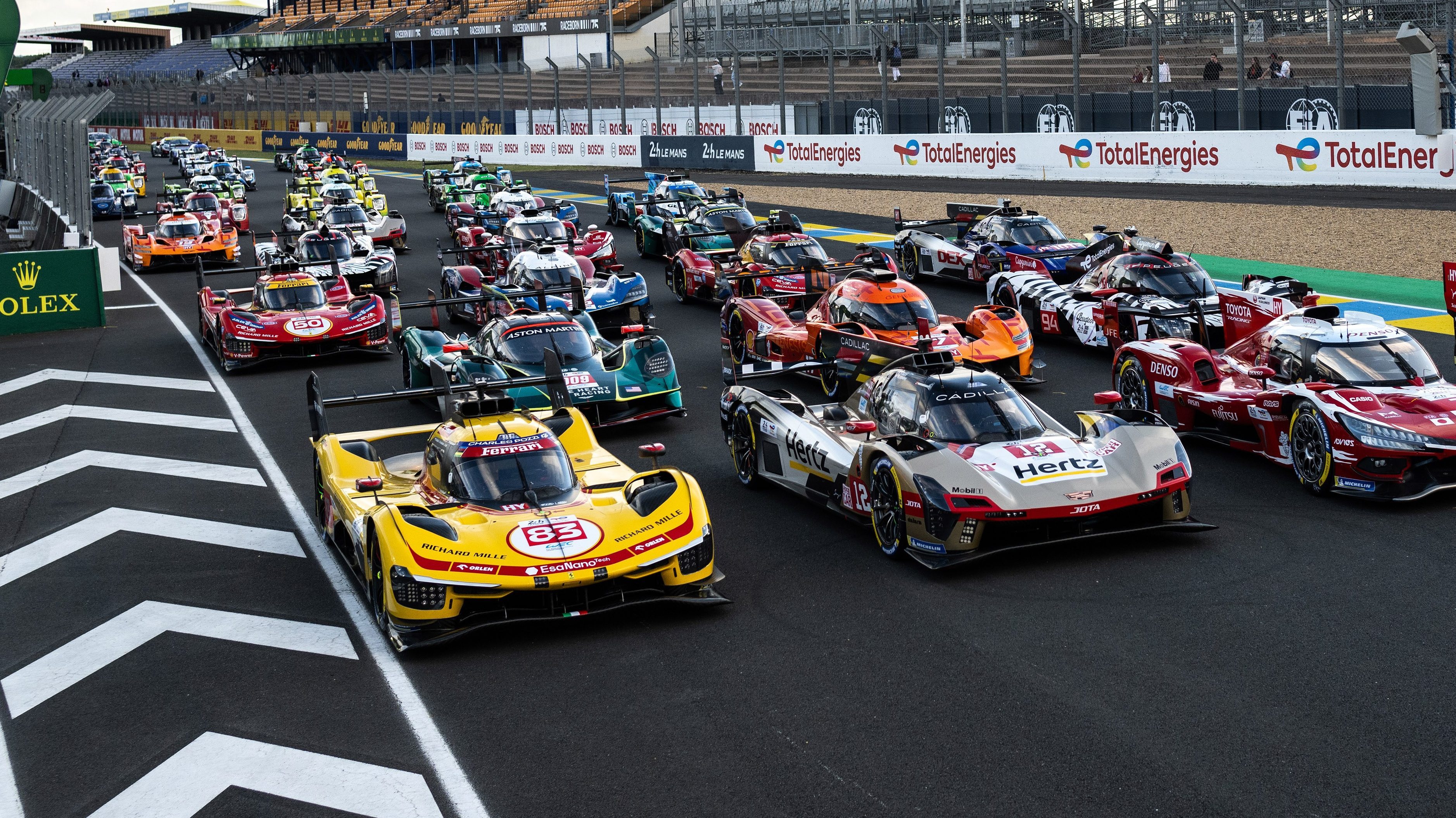 Le Mans grid 2026