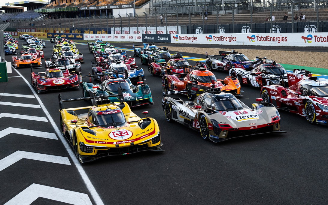 Le Mans grid 2026