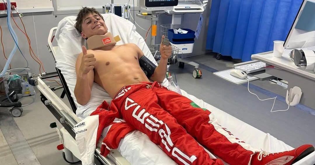F3 driver issues major medical update after horror team-mate collision
