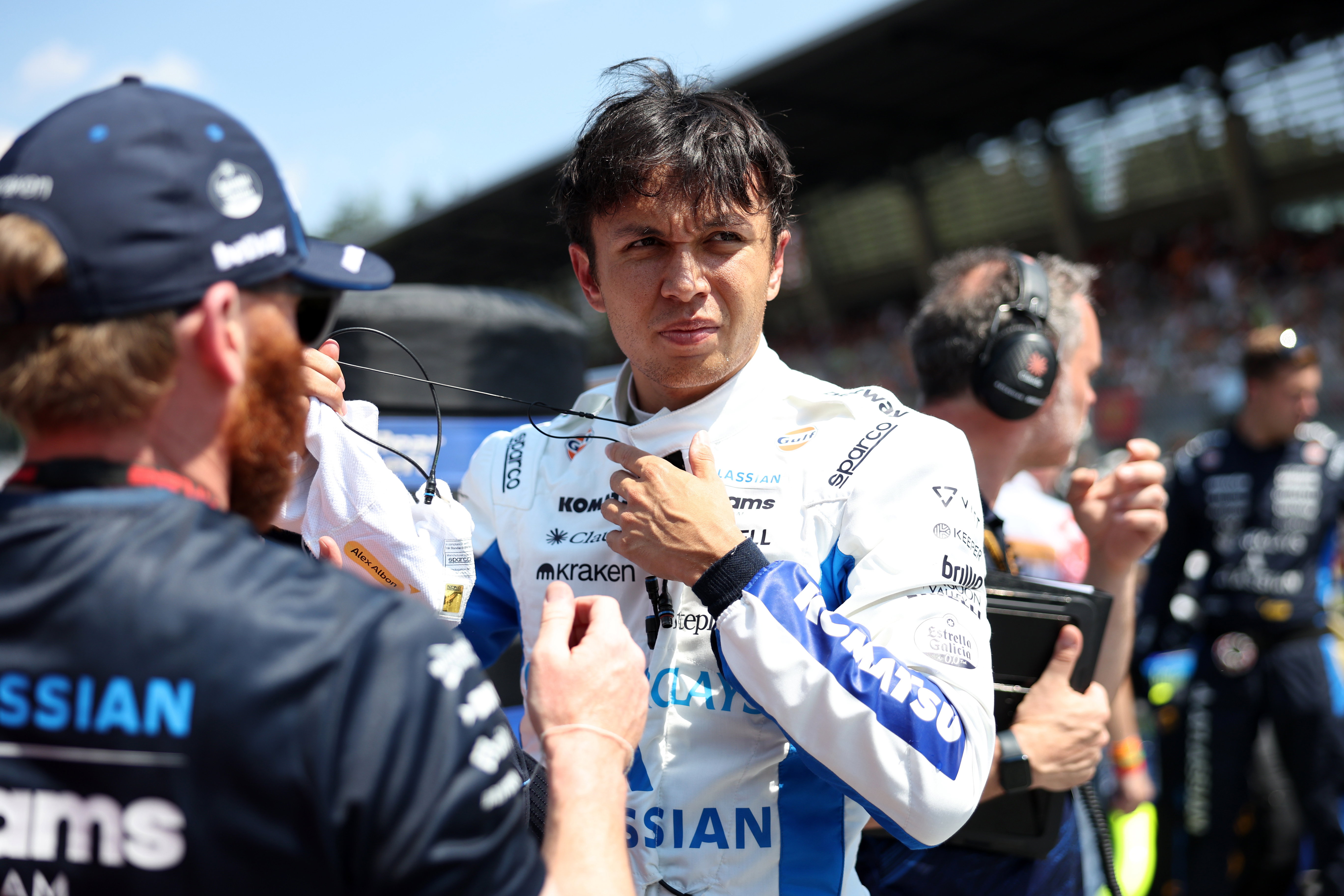 Albon Austria race