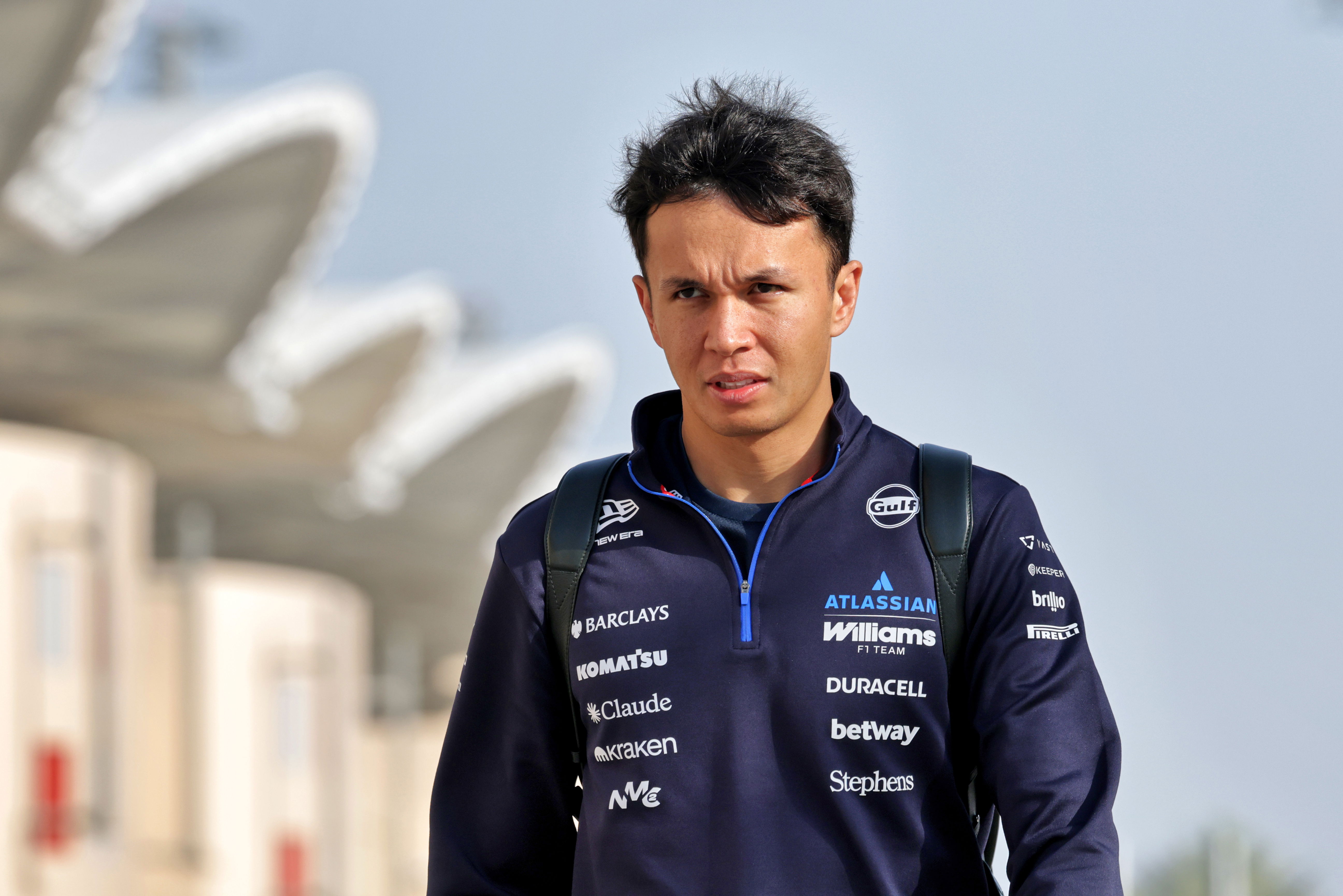 Albon Bahrain test