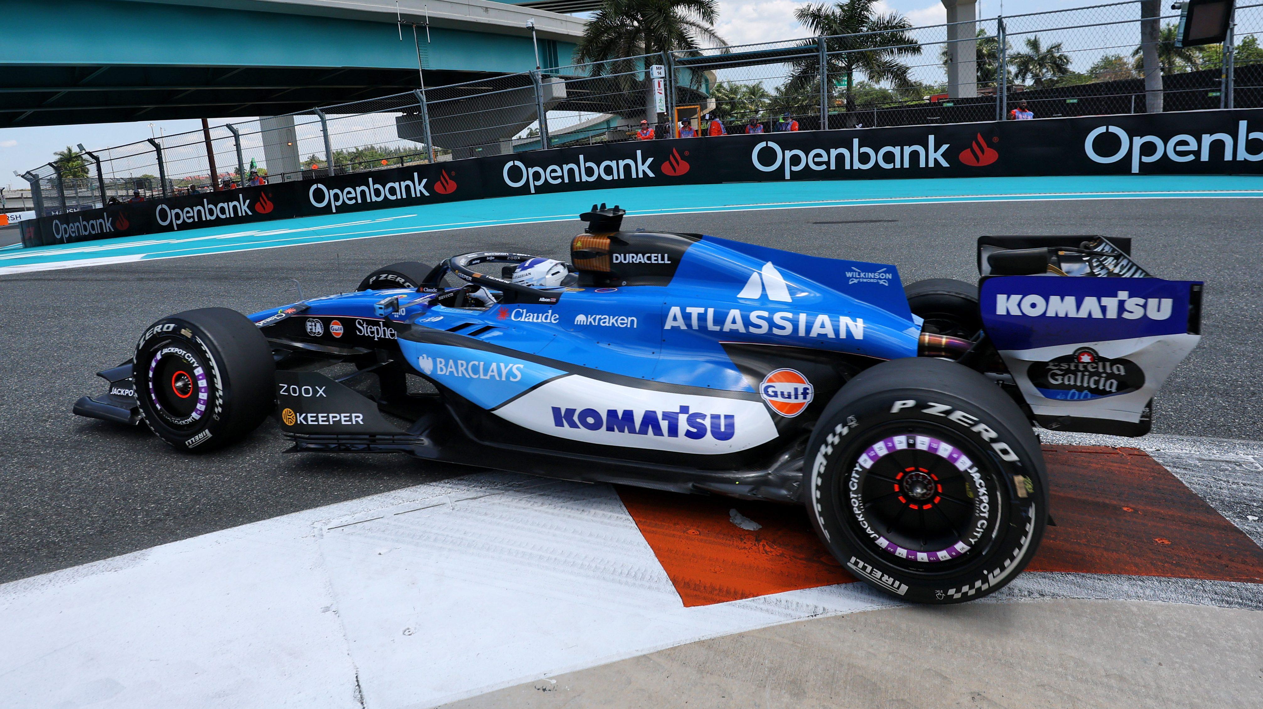 Albon Miami FP1
