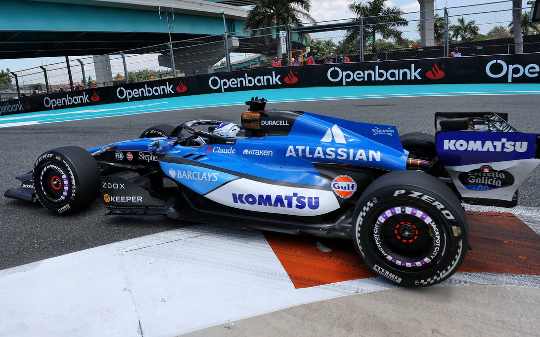 Albon Miami FP1