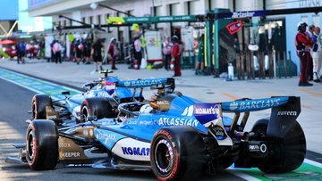 Williams kondigt dubbele coureurswissel aan