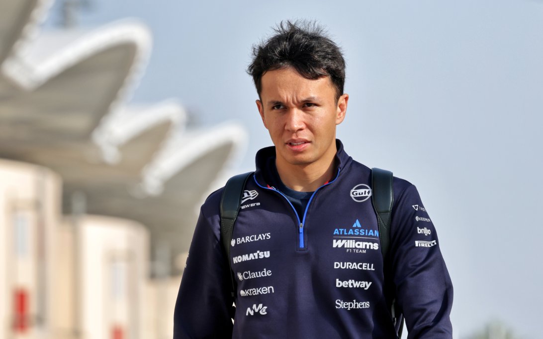 Albon Bahrain test