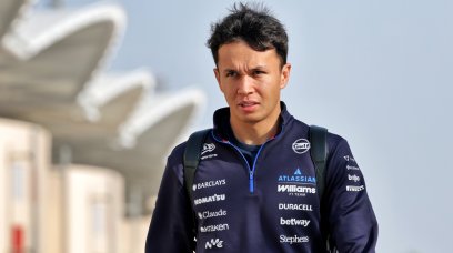 Albon Bahrain test