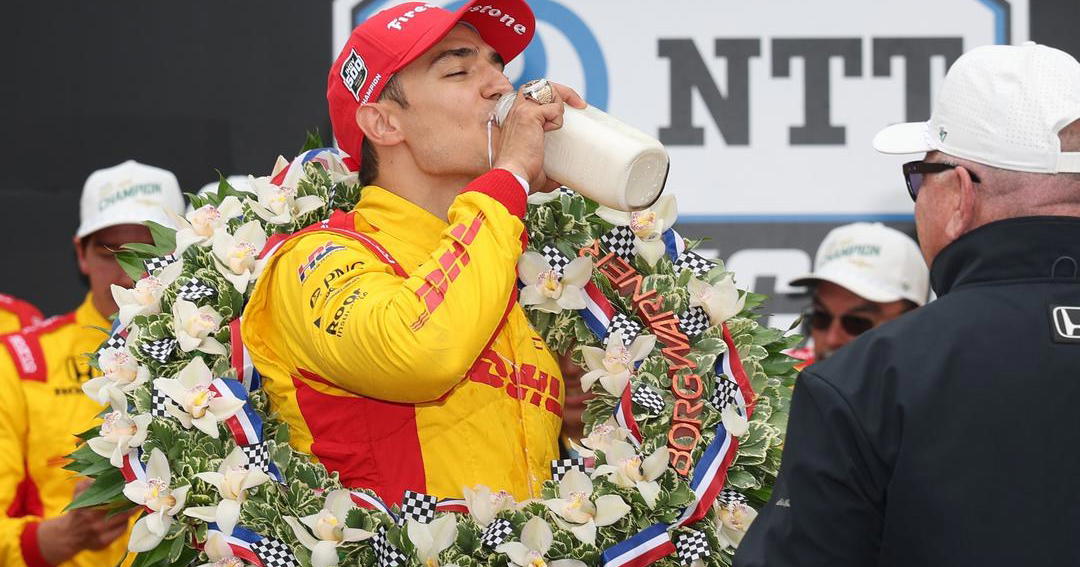 Why the Indy 500 winner drinks milk