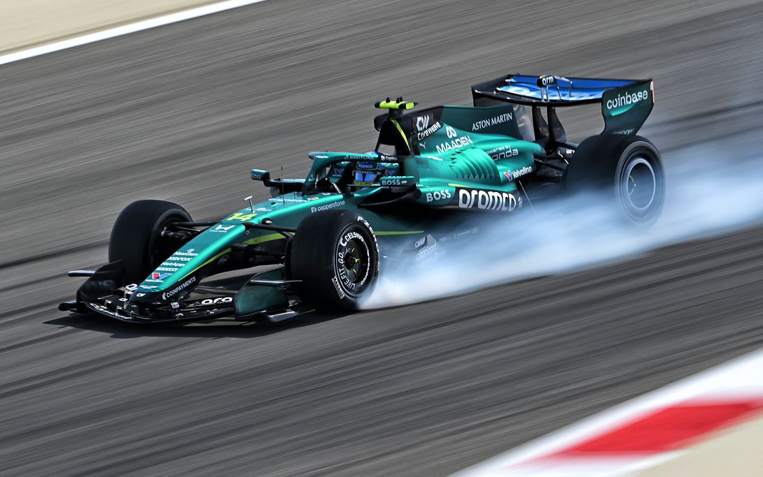 Alonso Bahrain test day 2