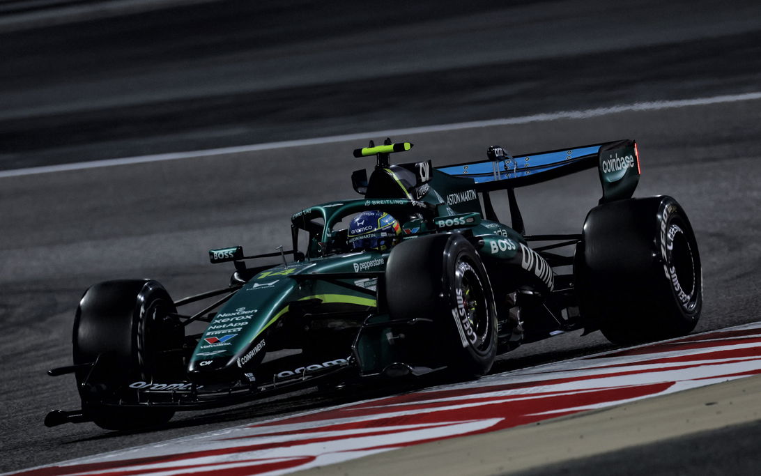 Alonso Bahrain test
