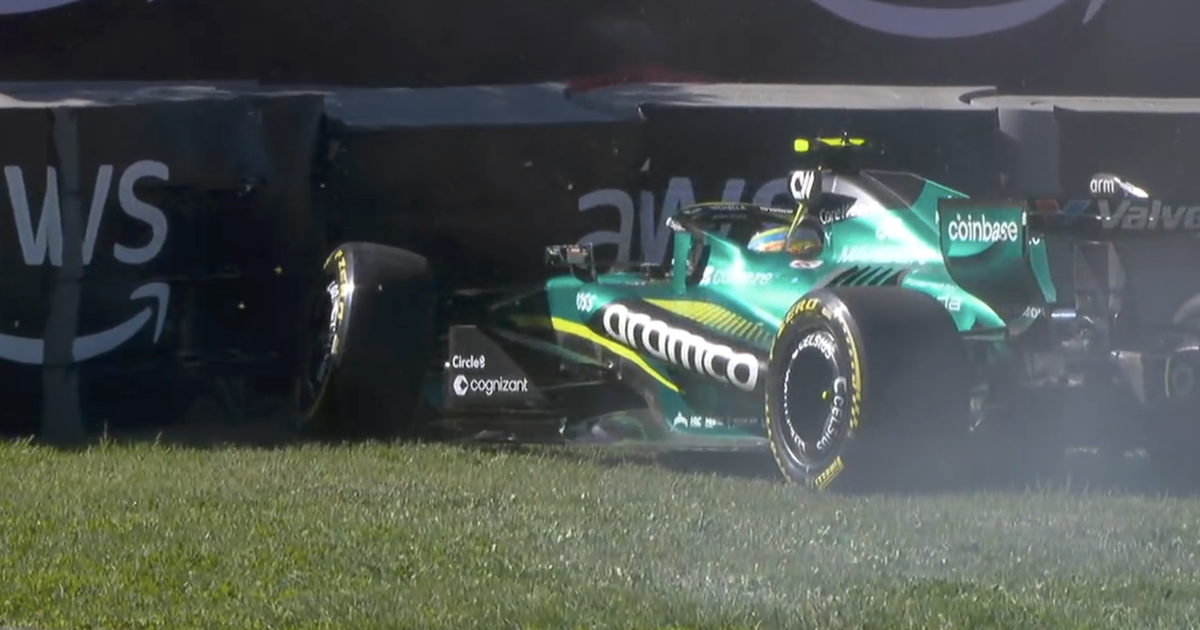 Fernando Alonso crash sparks Canadian GP sprint qualifying red flag