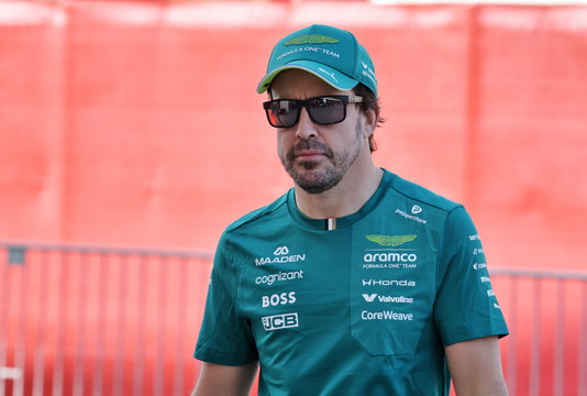 Alonso test Bahrain