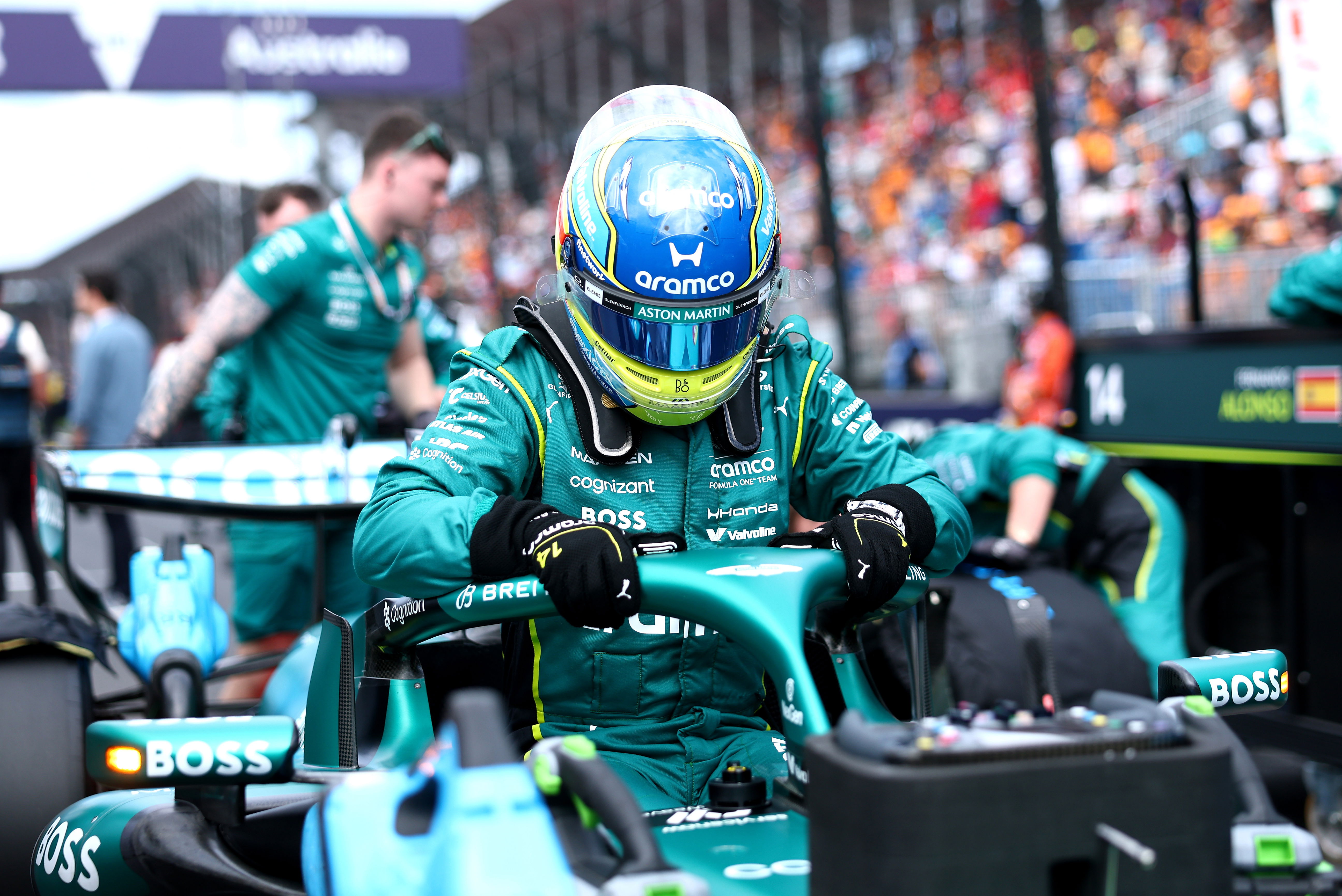 Alonso Australia race