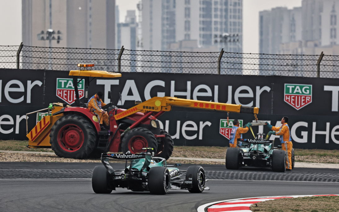 Alonso Stroll China race