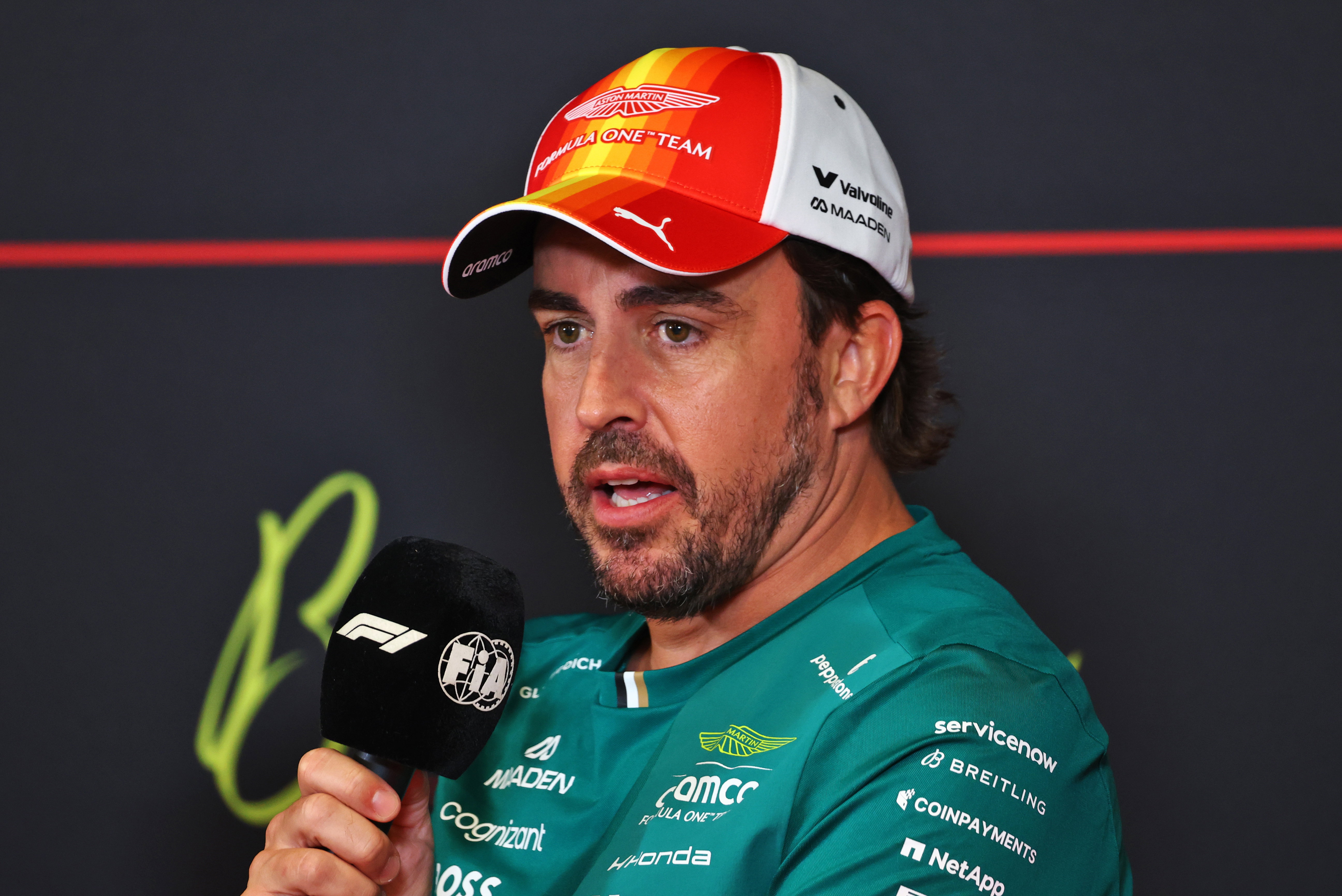 Alonso Thursday Barcelona