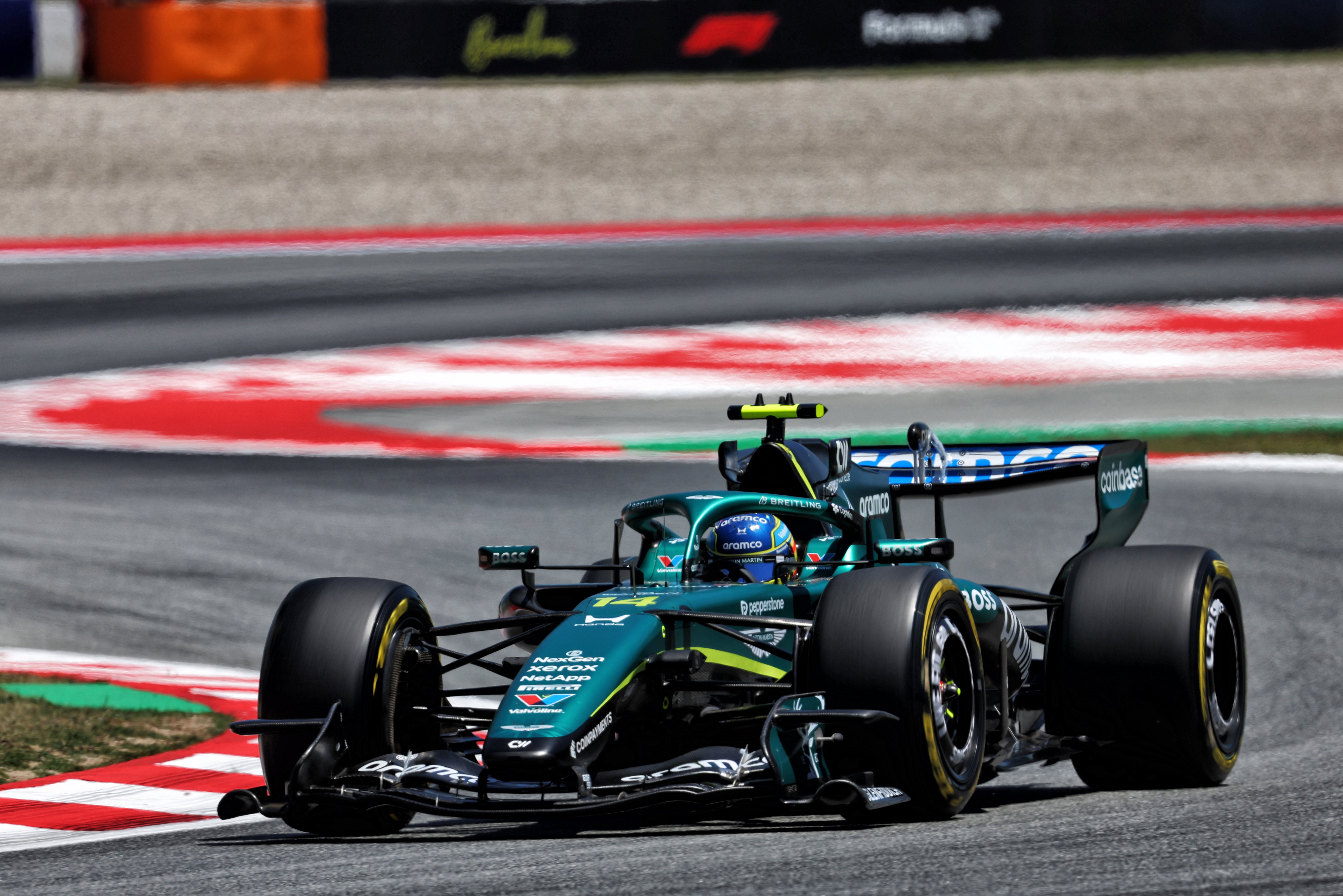 Alonso FP1 Barcelona