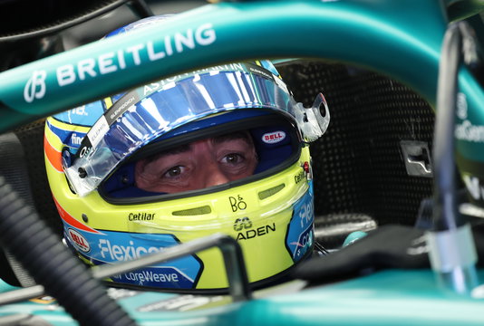 Alonso Friday Barcelona