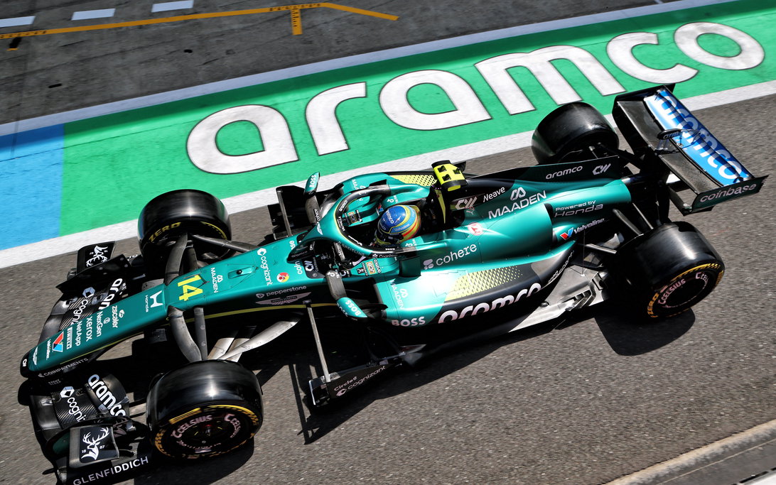 Alonso FP1 Silverstone