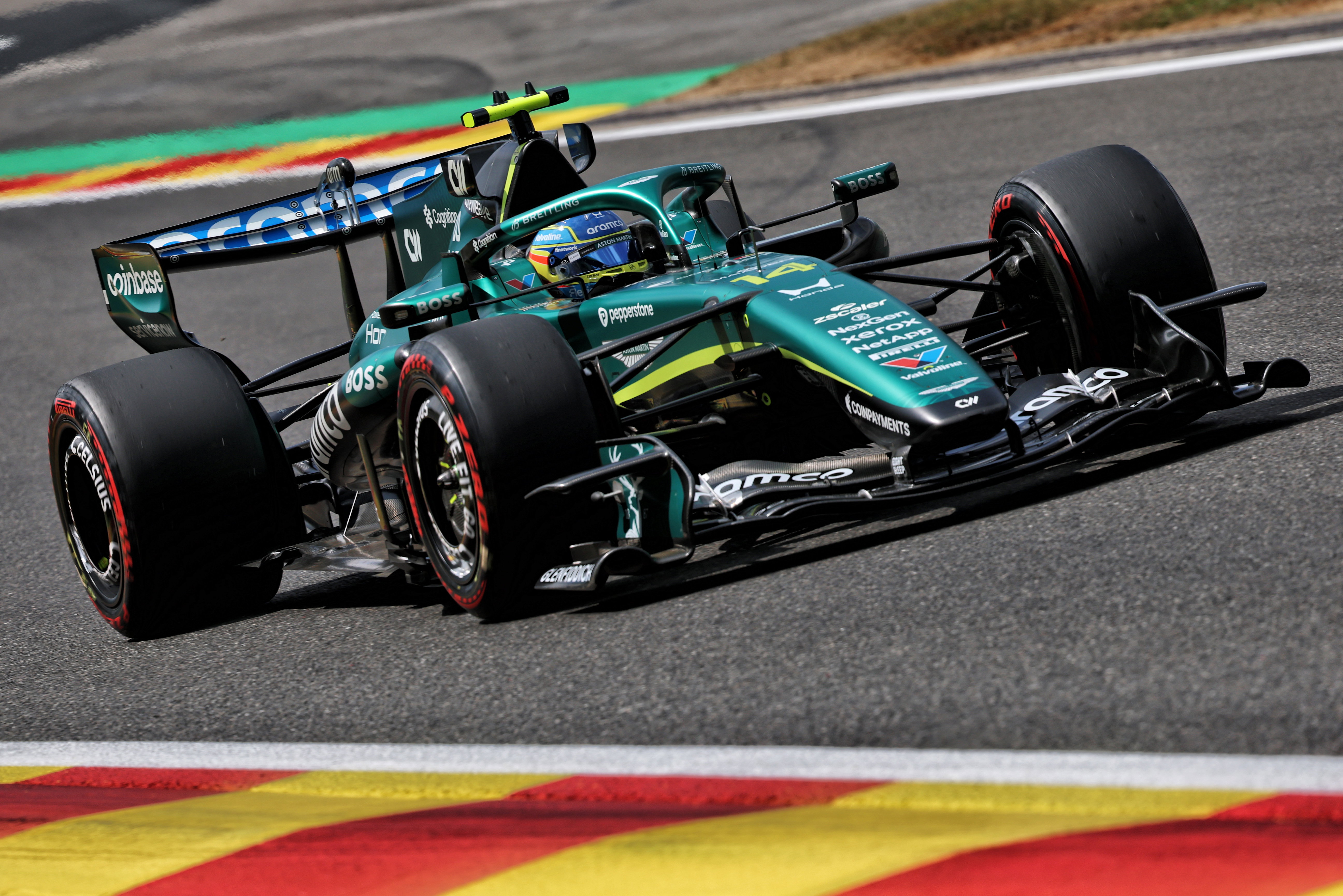 Alonso FP3 Belgium