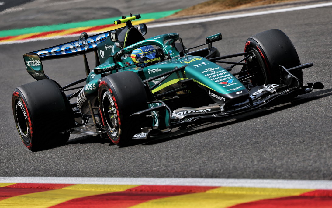 Alonso FP3 Belgium