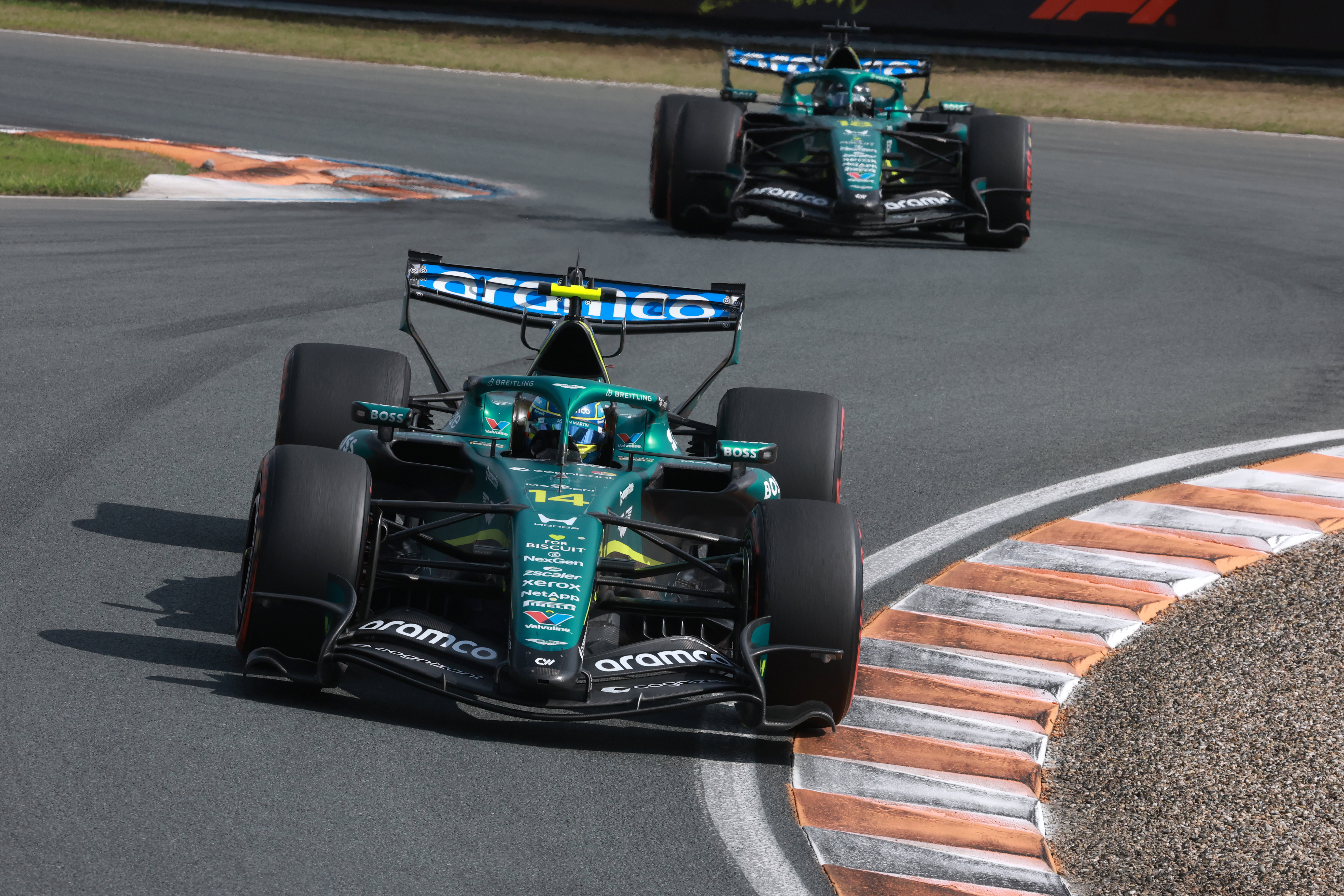 Alonso race Zandvoort
