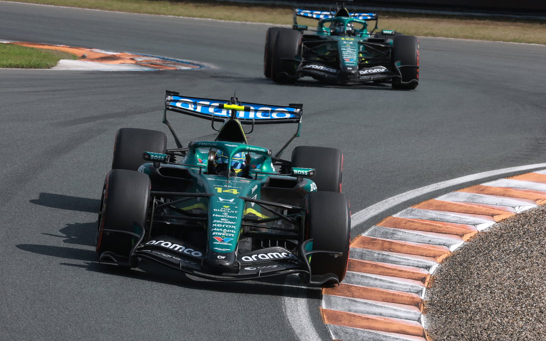 Alonso race Zandvoort