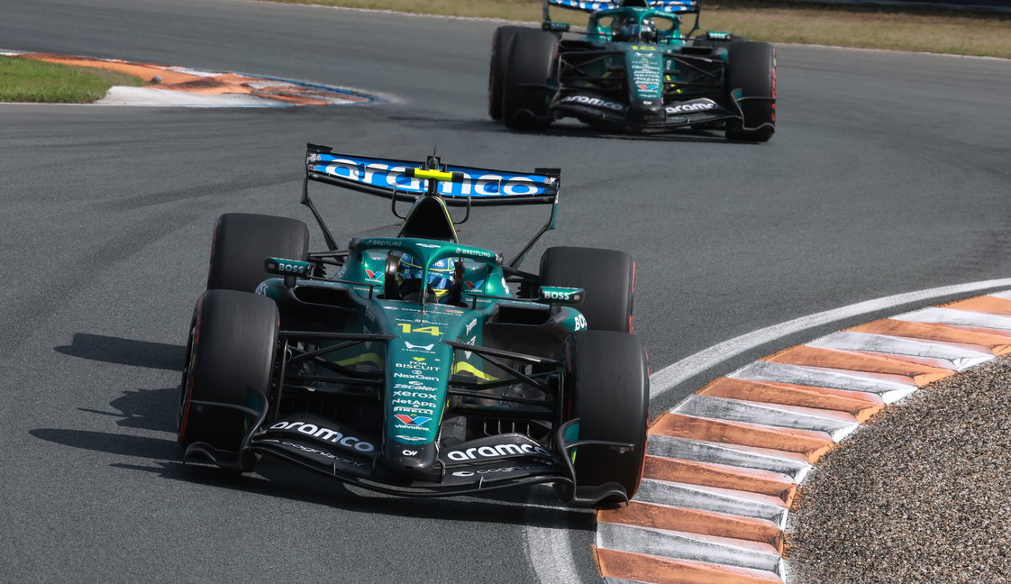 Alonso race Zandvoort