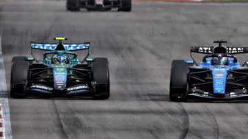 Alonso schoffeert concurrentie na botsing Albon: "Zéér laag"