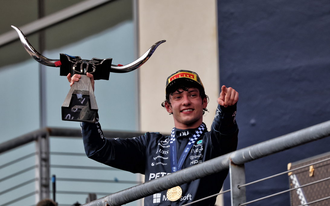 Kimi Antonelli Dominates USGP, Nears Historic Championship as Red Bull Falter