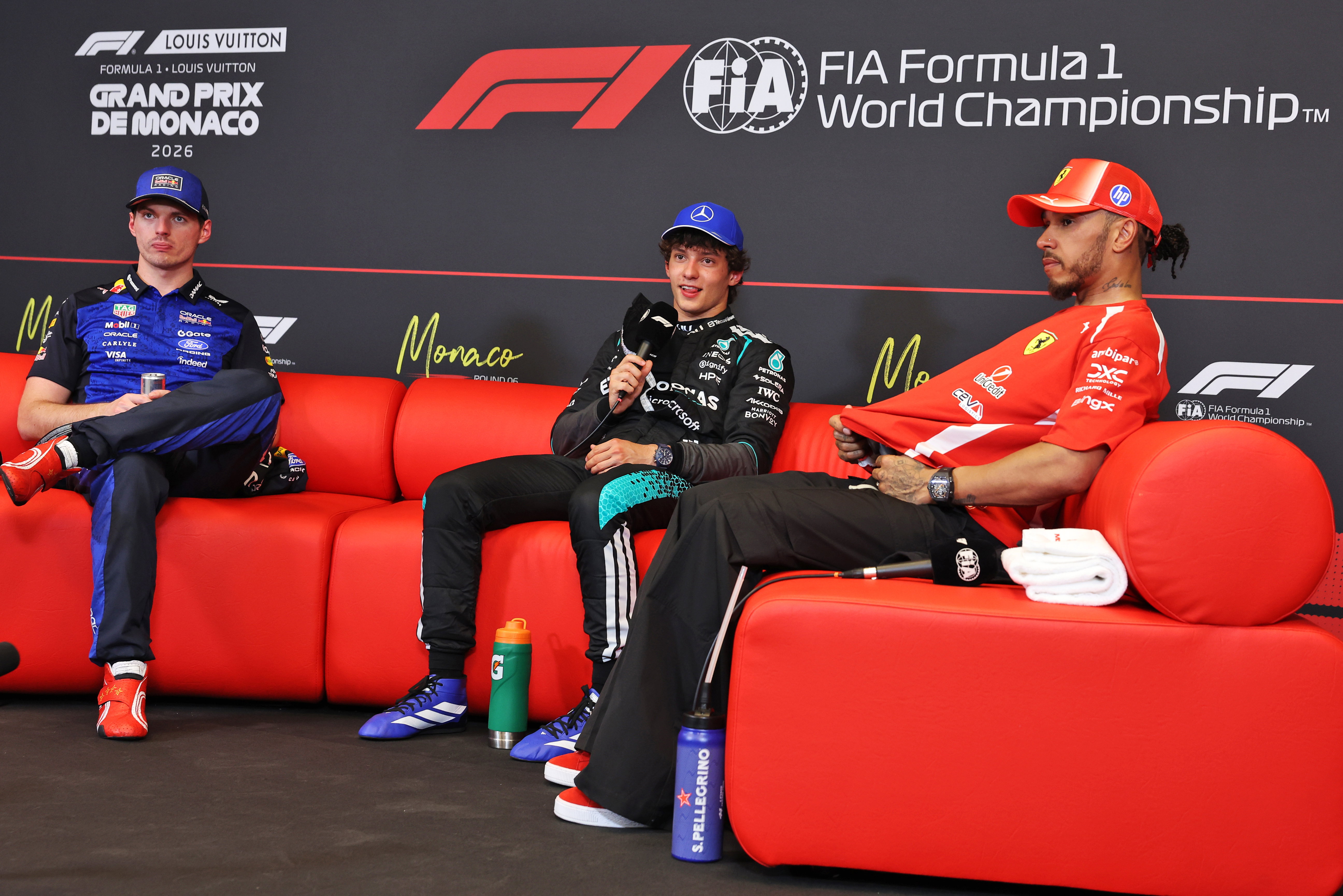 Antonelli Hamilton Verstappen