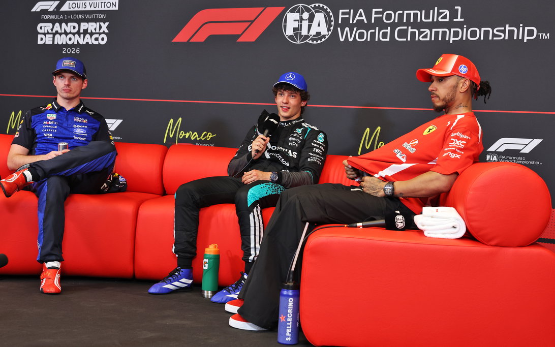 Antonelli Hamilton Verstappen