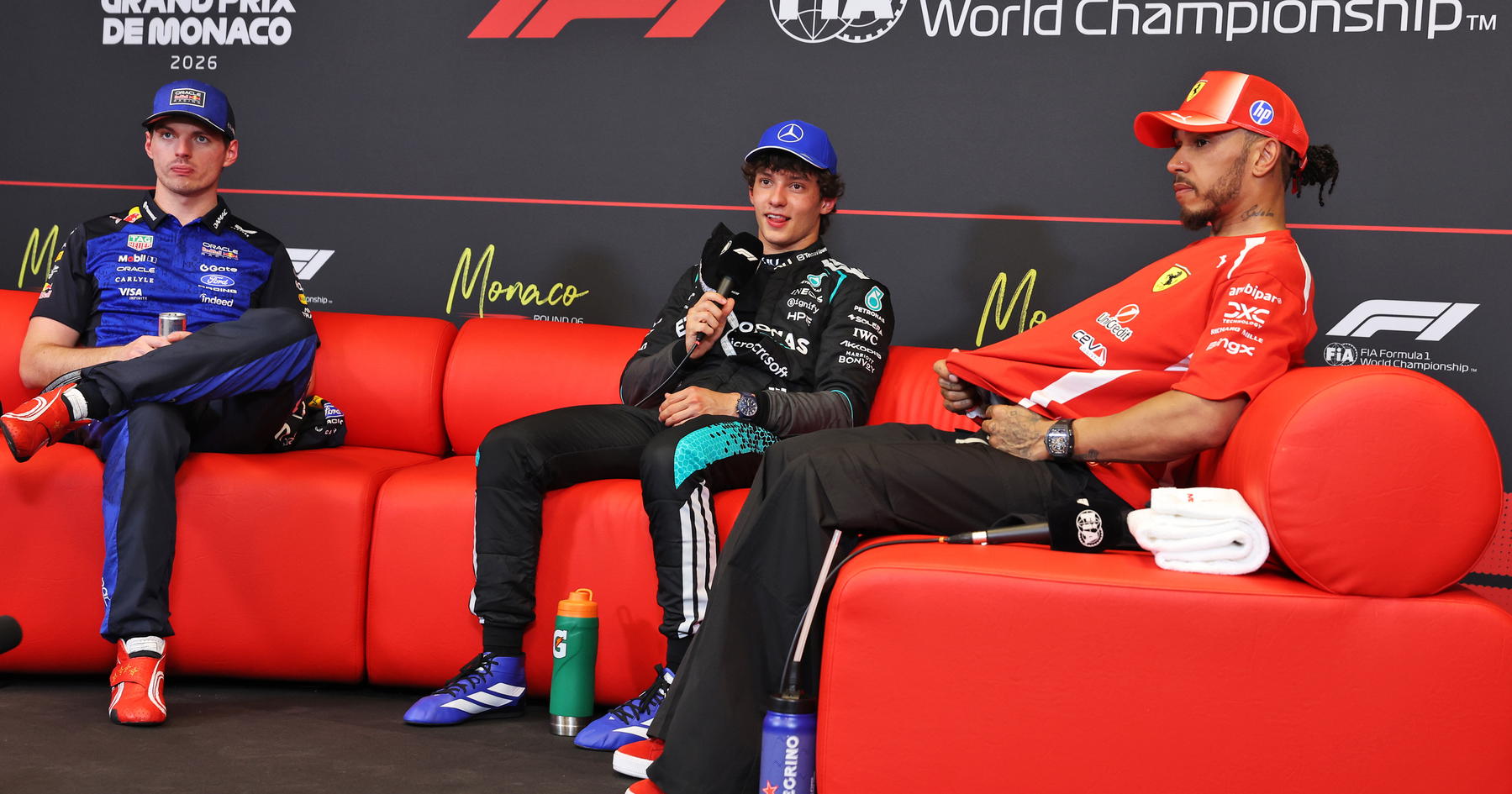 Max Verstappen and Lewis Hamilton tease Kimi Antonelli with unhelpful F1 advice | RacingNews365