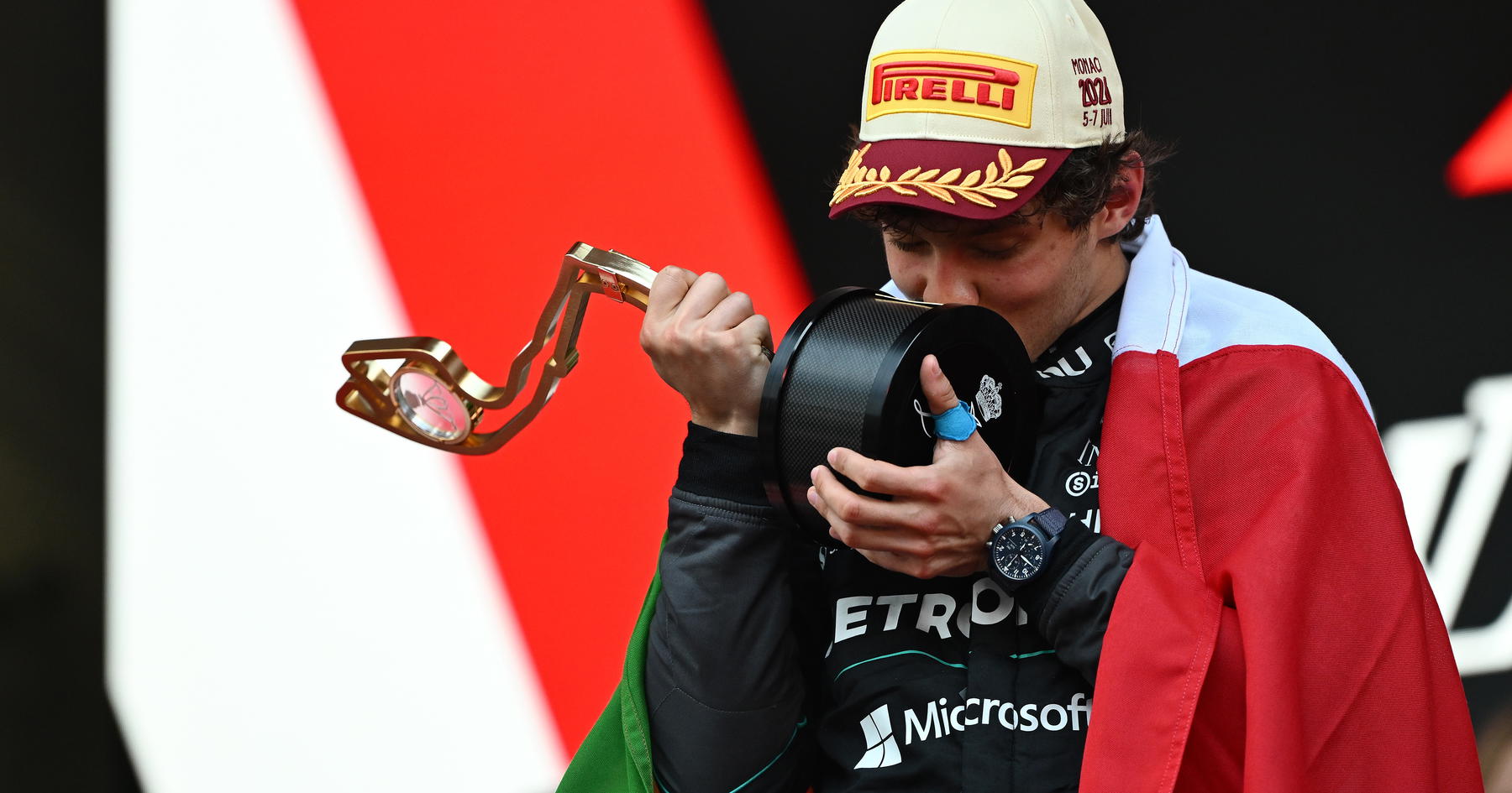 Kimi Antonelli hails Mercedes trick in 'surprise' Monaco obliteration