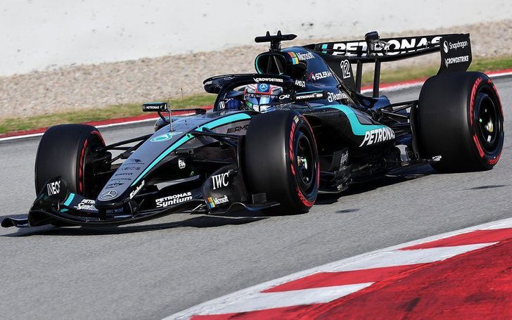 Antonelli Barcelona test