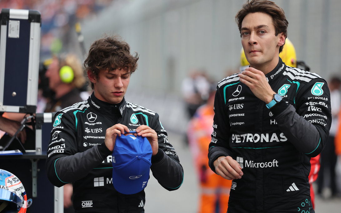 안토넬리, 메르세데스 팀 내 러셀과의 경쟁 가능성에 대한 우려 일축