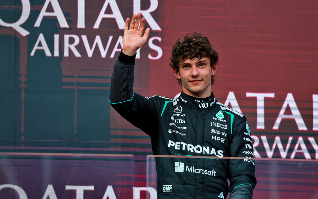 Kimi Antonelli credits calmness for historic F1 pole position in China