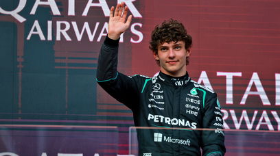 Antonelli Australia podium