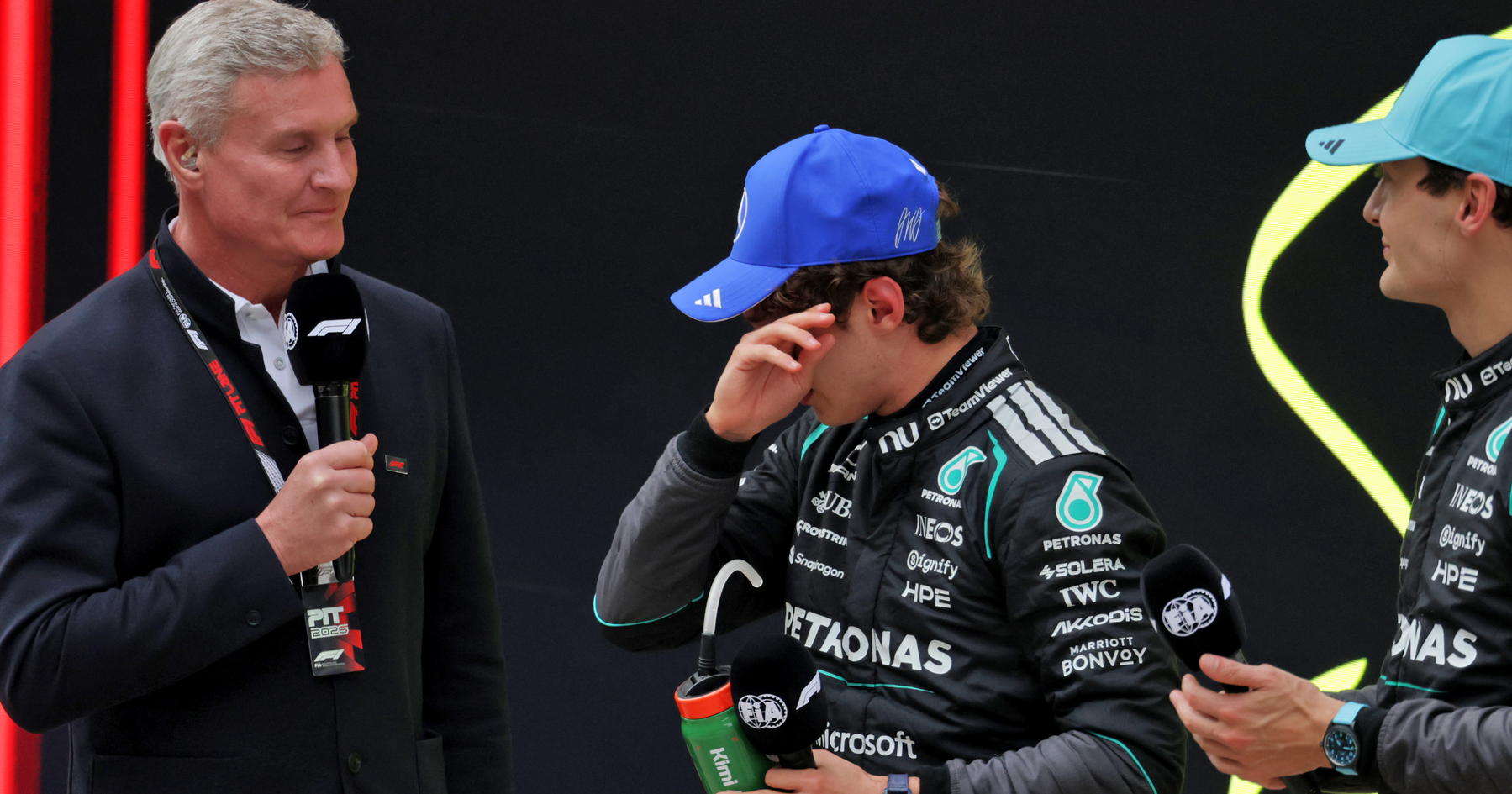 Kimi Antonelli receives 'boy-man' defence over tearful moment